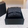 Luxurys Designer Bag Caviar Caviar Chain Purse Leather Handbags Toteクラッチフラップショルダーバッグクラシック有名なミニトラベルクロスボディバッグサマーショルダーチャンネルバッグ