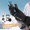 Five Fingers Gloves Waterproof Winter Ski Touch Screen Thermal Outdoor Snowmobile Hiking Sports Cycling Bicycle Windproof Nonslip Gear Men 230928