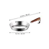 Pans Frying Pan Omelets Eggs Stainless Steel Baking Mini Small Non Stick Oil Can Cooking Pot Butter Melting