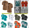 Maillot de Football américain Tua Tagovailoa Raheem Mostert De'Von Achane Tyreek Hill Jaylen Waddle Dan Marino Jevon Holland DeShon Elliott Kader Kohou David Long Jr. 4XL