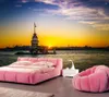 Wallpapers Custom Papel De Parede Sea Sunrises And Sunsets Sky Wallpaper Restaurant Living Room Sofa TV Wall Bedroom Papers Home Decor