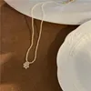 Collier ras du cou brillant en U irrégulier, Double perle, bijoux à la mode pour femmes, cadeau d'été