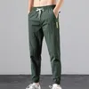 Pantalons pour hommes Pantalons longs décontractés pour homme Tendance 2023 Grande taille Survêtement ample Mince avec cordon de serrage Vêtements Streetwear