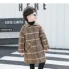 معطف 110170 الأولاد صوف من أجل الشتاء أزياء طوق سميك بالإضافة إلى المعطف الدافئ من القطن الدافئ من السترات المنقولة عالية الجودة 230928
