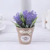 Decorative Flowers Artificial Plant Flower Home Decoration Fake Small Mini Potted Bonsai Green