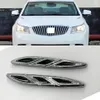 Voor Buick LaCrosse 2009-2013 Auto Auto Front Cover Links Rechts Zilver Zwart Decoratieve Frame Trim210x