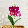 Decorative Flowers Home Decoration Mini Phalaenopsis Imitation Flower DIY Creative Accessories Arrangement Supplies Green Plants