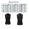 Women's Vests Single Breasted Cropped Small V Design Sleeveless Vest Woman In Coats Jackets Outerwears Clothing