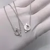 Diseñador de moda nuevos collares pendientes para mujeres Collar elegante Cadenas de gargantilla de alta calidad Joyería de diseñador Chapado en oro de 18 quilates gi296u