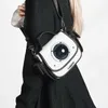 ショルダーバッグkuanghua xiaozhongデザイン女性の高度な感覚ポータブル小さな正方形のかわいい女の子スタイルの1つのクロスボディのためのペットバッグ