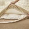 Ensembles de literie S doux hiver point chaud draps de lit moelleux ensemble housse de couette double chambre simple couette