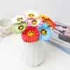 Decoratieve bloemen Kunstbloem Daisy Home Decor Gerbera Bruiloft DIY Zijden Tafelblad Vaas Arrangement