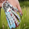 Fashion jewelrys 130pcs lot 12mm A-Z rhinestones letter hang pendant charm diy alphabet fit for leather bracelet300D