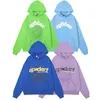 Spindel hoodie designer hoodies sp5der rosa hoodie grafisk diamant inställning set förtjockad frott