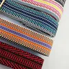 1PC Cotton Fabric Stripe Strap Chic Belt Replacement Adjustable Shoulder Bag Wide Strap Belt DIY Lady Handbag Handle2324