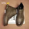 Botas Camelo Ativo Outono Inverno Moda Tornozelo Confortável Trabalho Homens PU Sapatos De Couro Ao Ar Livre Motocicleta DQ18 230928