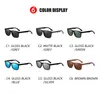 Vintage Polarized Sunglasses Classic Designer Square Shades 55-18-142 Outdoor Driving UV400 Sun Glasses for Men Women