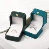 Jewelry Pouches Stud Earrings Storage Gift Box Crown Buckle Package Case Lover Boxes Display Ring