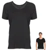 T-shirt da uomo T-shirt anti-sudore Ascelle traspiranti Manica corta con canottiera estiva da uomo T-shirt felpate