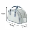 Cosmetic Bags Double-layer Bag Fashion PVC Large Capacity Makeup Organizers Transparent Waterproof Storage