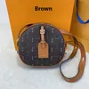 Borsa a tracolla del progettista di marca M52294, borsa a tracolla di lusso rotonda da donna mini borsa, borsa del progettista economica LoBanZhng6025