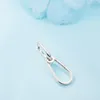 Ohrstecker ME Hoop Link Original 925 Sterling Silber Einzelohrring für Frauen Hochzeit Elegant Edlen Schmuck Ohr Brincos Großhandel