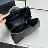 Chic Classic Diamond Cosmetic Bag chan x-Letter Makeup Bag Designer Travel Storage Wallet High Quality Makeup Bag Portable Washing Bag 230915