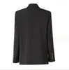 923 L 2023 Milan Runawy Плюс Размер Фирменное пальто того же стиля Белый Черный Женская верхняя одежда на пуговицах Женская куртка Высококачественная модная одежда oulaidi