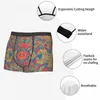 Mutande Stampa modello Simulazione pelle animale Mutandine traspiranti Intimo maschile Pantaloncini sexy Boxer