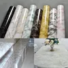 Wallpapers Waterproof PVC Imitation Marble Pattern Stickers Wallpaper Self-adhesive For Living Room Kitchen Furniture Renovation