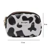 2023 New Fashion Cow PU Leather Cartoon Anime Multi-card Slot Short Women Coin Purse Mini Wallet For Outdoor Women Girl Gift