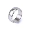 Anel de moda masculina designer de alta qualidade anéis de aço inoxidável compromisso de noivado jóias senhoras gift278e