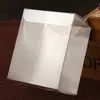 Caja de PVC de 50 Uds., cajas de embalaje de plástico transparente con orificio para colgar, pequeña manualidad para regalo, paquete transparente Box314V