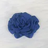 Fleurs décoratives 5 pièces 9CM, Simulation de tissu fait à la main, Rose pour bricolage, accessoires pour cheveux, chapeaux de robe, chaussures, broches de décoration