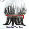 Lace s HD Human Hair Bangs Blunt Cut Fringe Bang 6x1inch No Clips invisible Natural Hairline With Baby For Women Black 230928