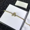 Bramd Bee Diamanten Armband Strass Designer Armband Brief Bangle Vrouwen Charm Armbanden Cadeau Voor Party Anniversary258z