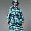 Imperméables élégant imperméable à capuche 1 Pc multicolore femmes imperméable Ultra-mince extérieur Long Poncho manteau de pluie costume de pluie