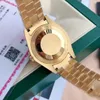 Con scatola originale Orologio di alta qualità 41mm Movimento in oro giallo 18k Orologio automatico da uomo con cinturino GD 79