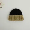 Berets Winter Warm Baby Crochet Hats Outdoor Fashion Kids Knit Beanie Cartoon Children's Hat For Boys Girls Accessories