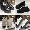 Stivali centrali da donna di alta qualità/buona moda Stivali con calza in rete con logo del marchio Scarpe casual in pelle con lacci