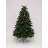 Décorations de Noël Ly Haute Qualité Europe Style 7FT Vert PVC PE Mixte Luxe Artificiel Artificiel Pin Misty