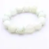 14mm Natural Bodhi Root Beads Bracelet Mala For Women Men Yoga Meditation Balancing Stone Jewelry Gift Pulseras Mujer Beaded Stra301n