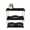 Kitchen Storage Rack Seasoning Supplies Multi-layer Oil Salt Sauce And Vinegar Bowl Pan Space-savi