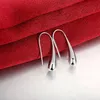 Dangle & Chandelier 2021 925 Silver Earring Fashion Jewelry Teardrop Water Drop Raindrop Earrings For Women Valentine Gifts322Y