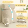 Pillow Removable Back Soft Bag Large Backrest Sofa Dormitory Tatami Reading Rest Waist Chair