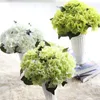 Dekorative Blumen im Direktverkauf ab Werk! 2 teile/los Multi Farbe Künstliche Hortensien Seide Hochzeit Blume Tisch Dekoration Vase