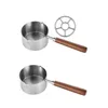 Pans Stainless Steel Mini Saucepan Condiment Sauce Pan Butter Warmer For Home