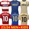 Camiseta 2023 2024 GRANADA CF SOCCER Jerseys Callejon A.Puertas Soro Uzuni 23 24 Jésus Vallejo F.Diedhiou C.Neva Bryan Bicard Football Shirts Men Kids