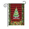 Outros suprimentos de festa de evento Bandeira de jardim de Natal Dupla impressa decorativa banner feriado 12/18 polegadas tecido impermeável 230928