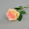 Decorative Flowers 5-10pcs Silk Rose Artificial Flower Head Bouquet Chritmas Pographic Prop Weeding Decoration.Office Living Room Home Decor